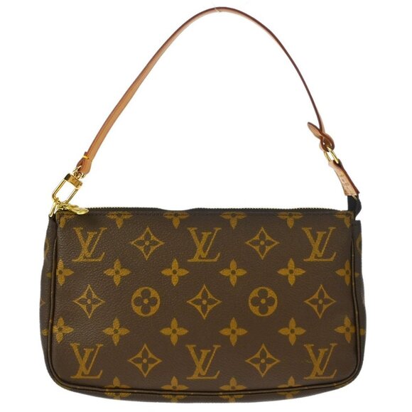 Louis Vuitton Monogram Pochette Accessoires Handbag M51980 VI0050 195660 - Picture 1 of 6